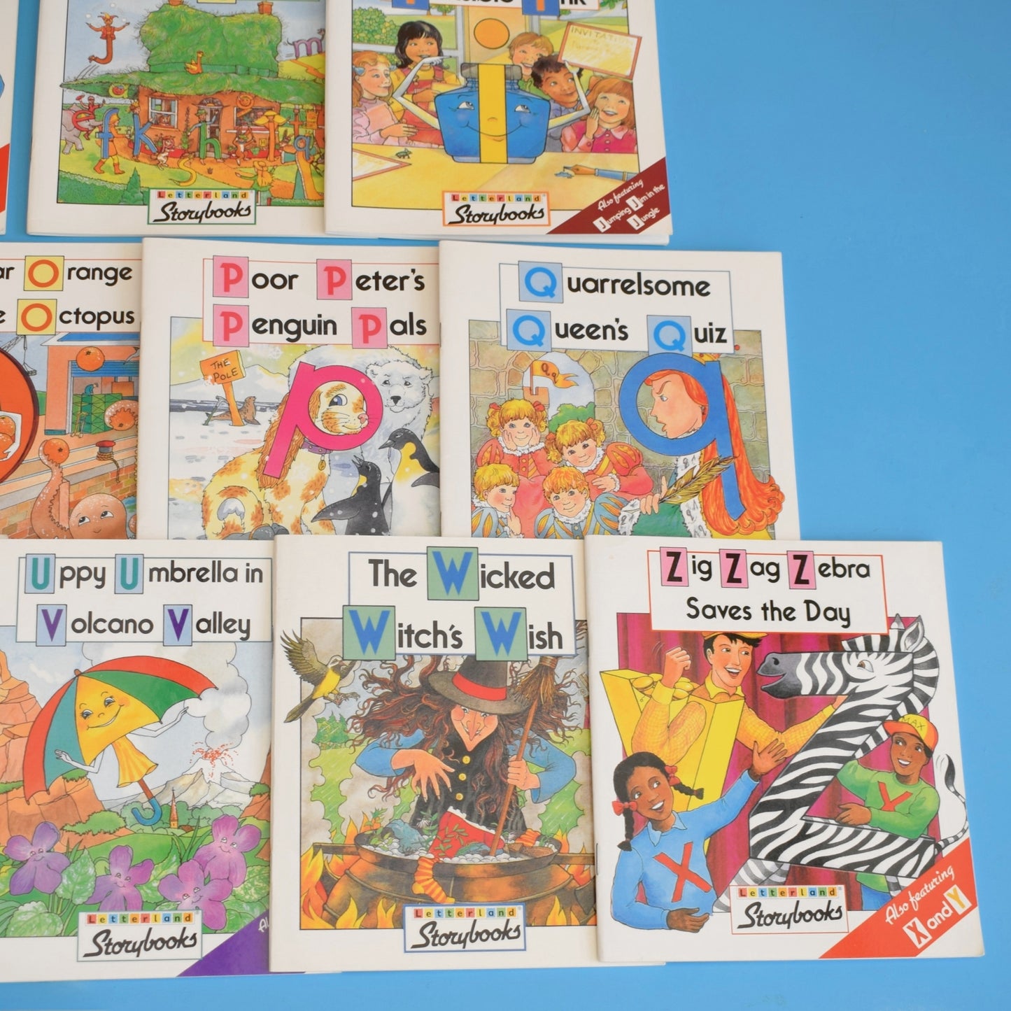 Vintage 1980s Book Set - Letterland x20 by Pineapple Retro