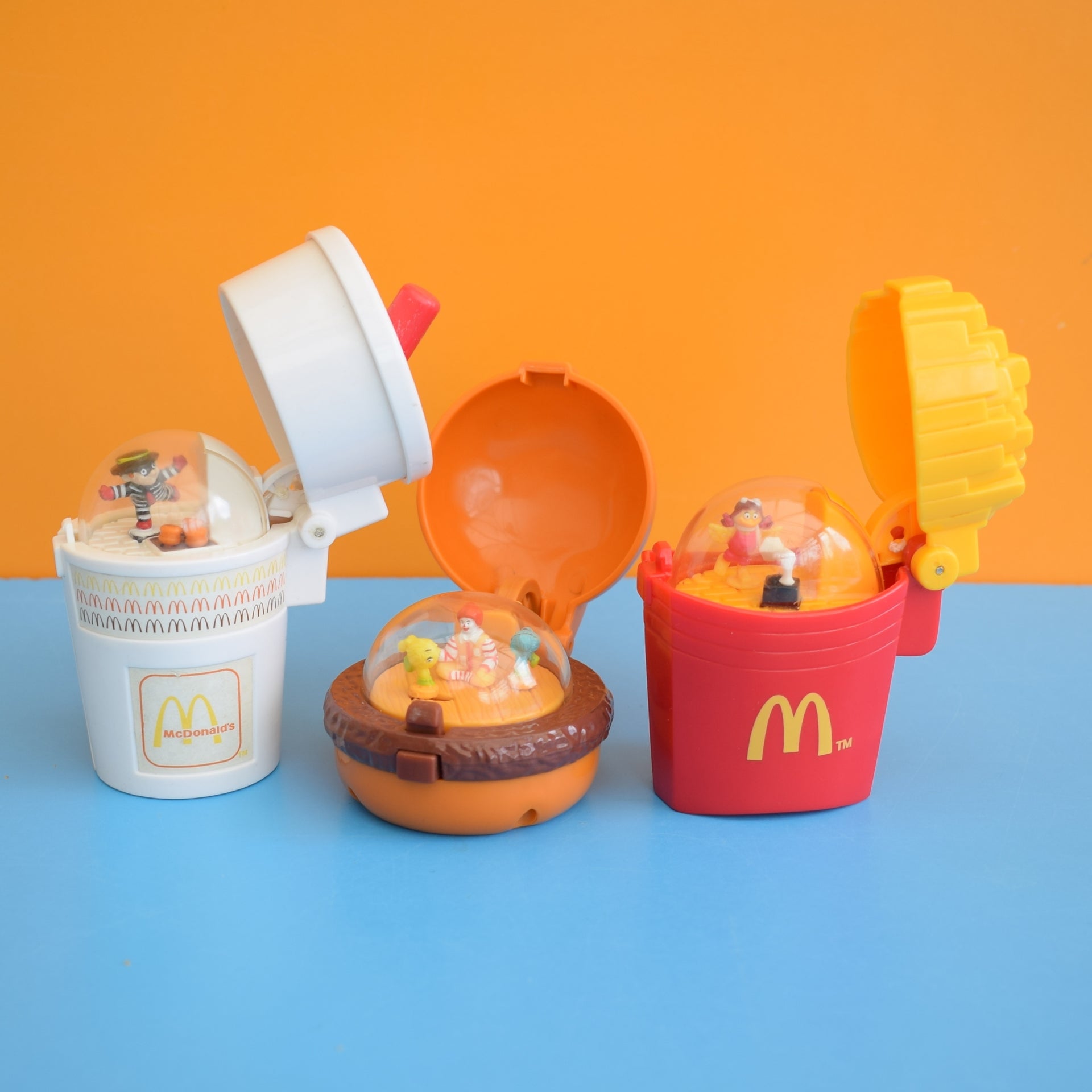 Vintage 1990s McDonalds Food Happy Meal Toys