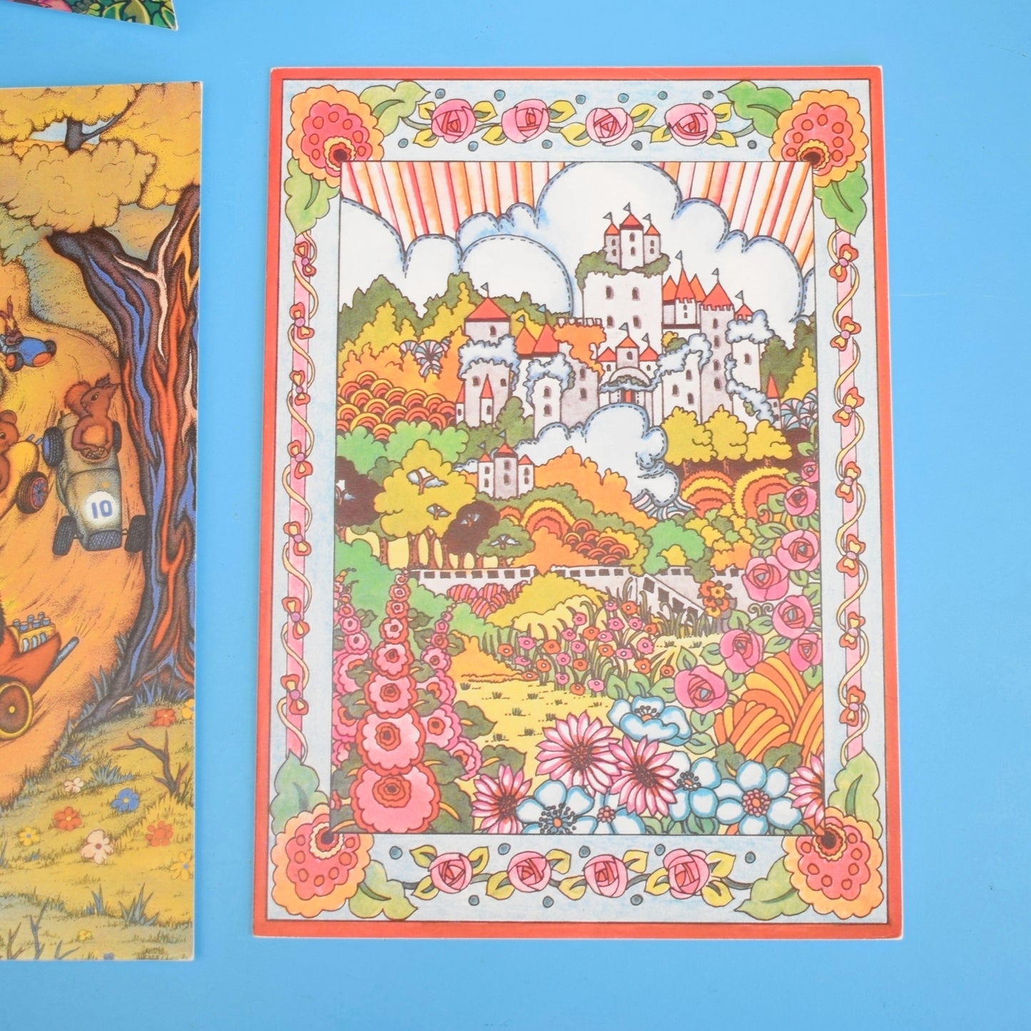 Vintage 1970s Unused Greeting Cards - One Off Designs