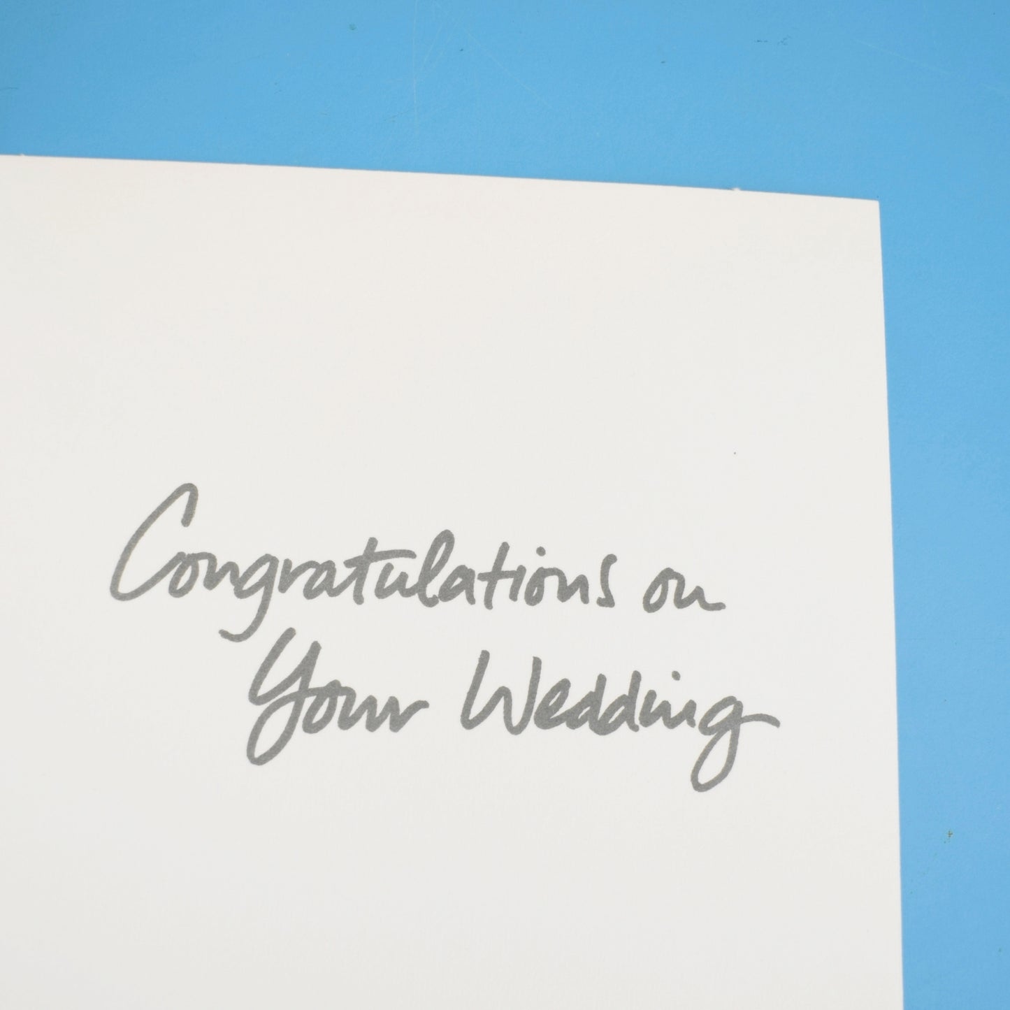 Vintage 1970s Greeting Card - by Erika Parry- Cat Wedding