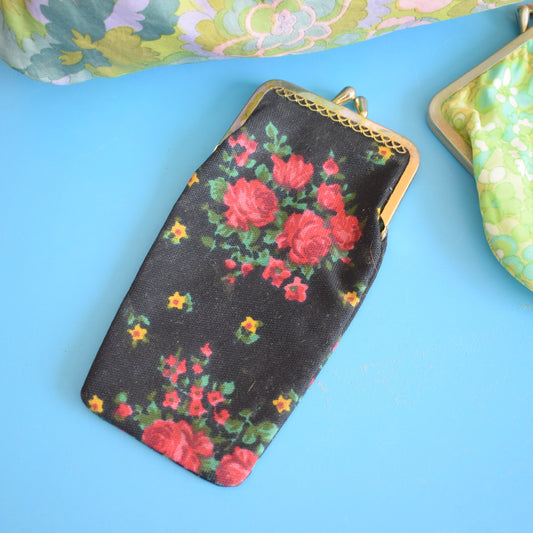 Vintage 1970s Wash Bags / Glasses Case