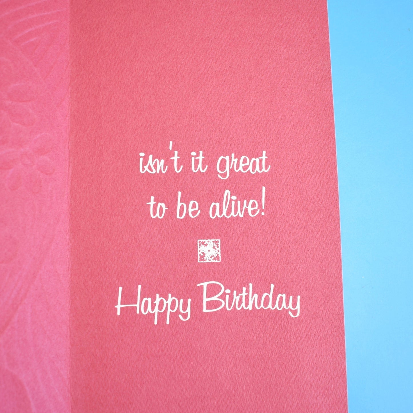 Vintage 1970s Greeting card - American Girl- Red Headed Necklace