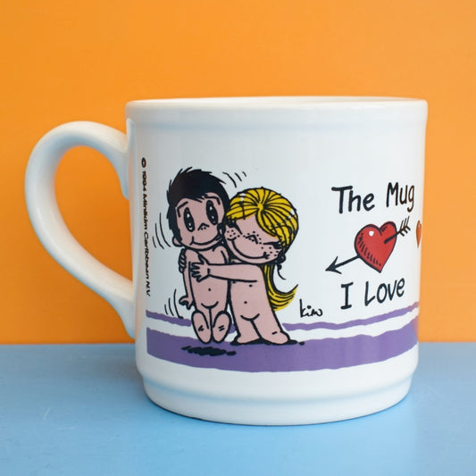Vintage 1990s Ceramic Kim Love Mug - Large