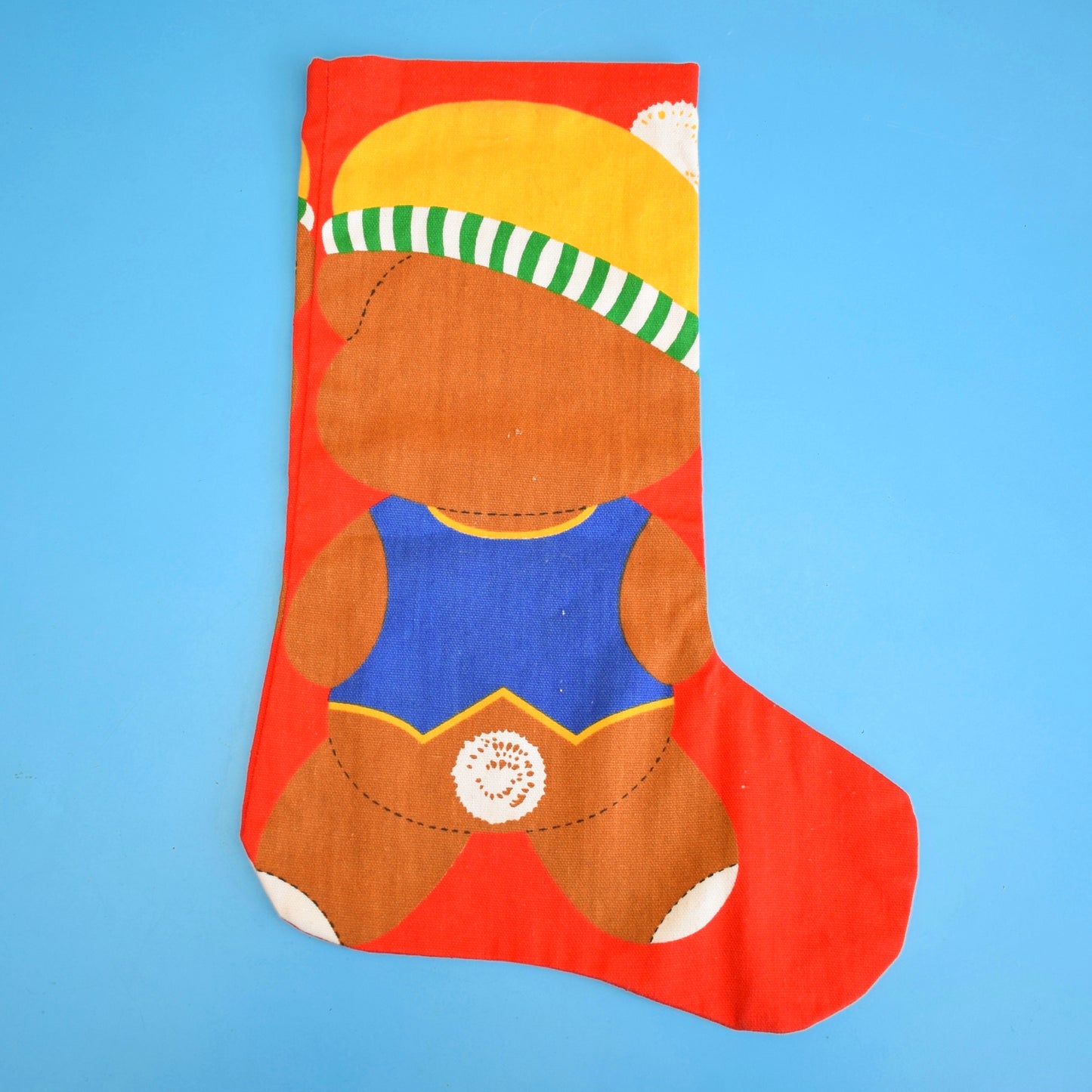 Vintage 1980s Handmade Christmas Stockings -4 Designs