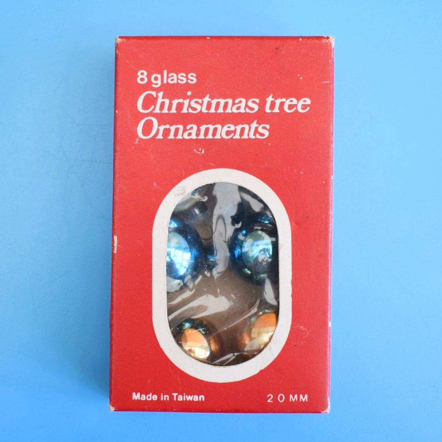 Vintage 1960s Glass Christmas Baubles - Tiny / Extra Tiny