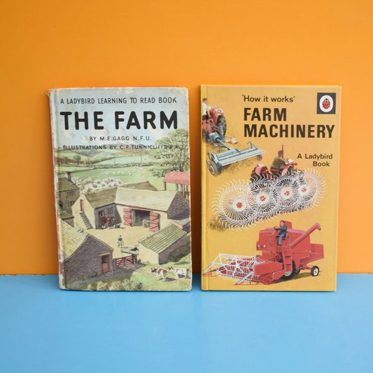 Vintage Ladybird Books - Farm / Farm Machinery
