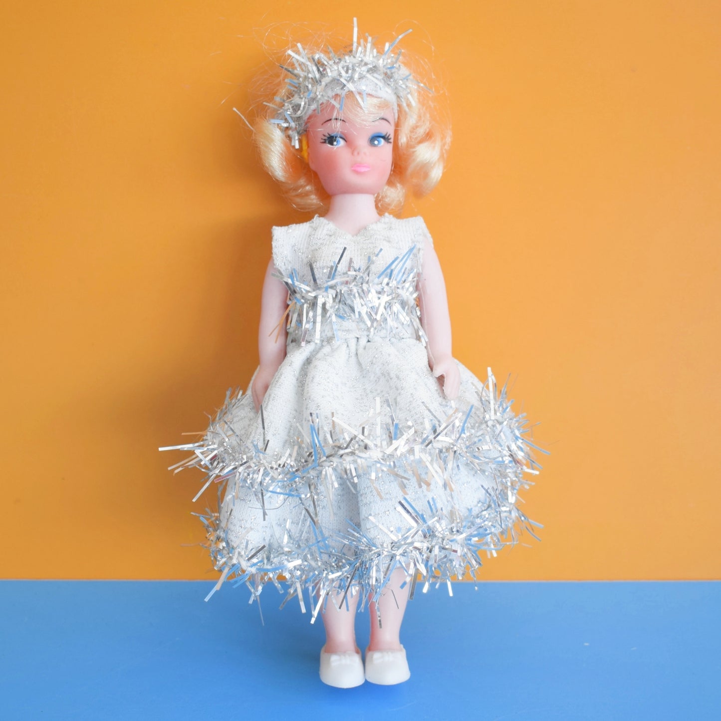 Vintage 1960s Kitsch Angel / Fairy Figure - Hong Kong .