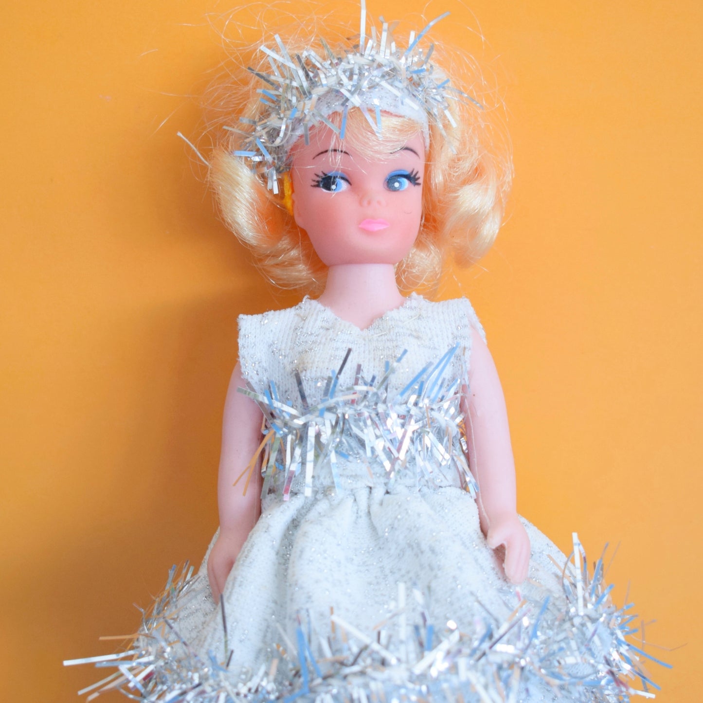 Vintage 1960s Kitsch Angel / Fairy Figure - Hong Kong .