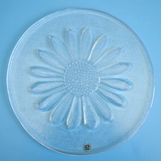 Vintage 1970s Dartington Daisy Plate / Platter .