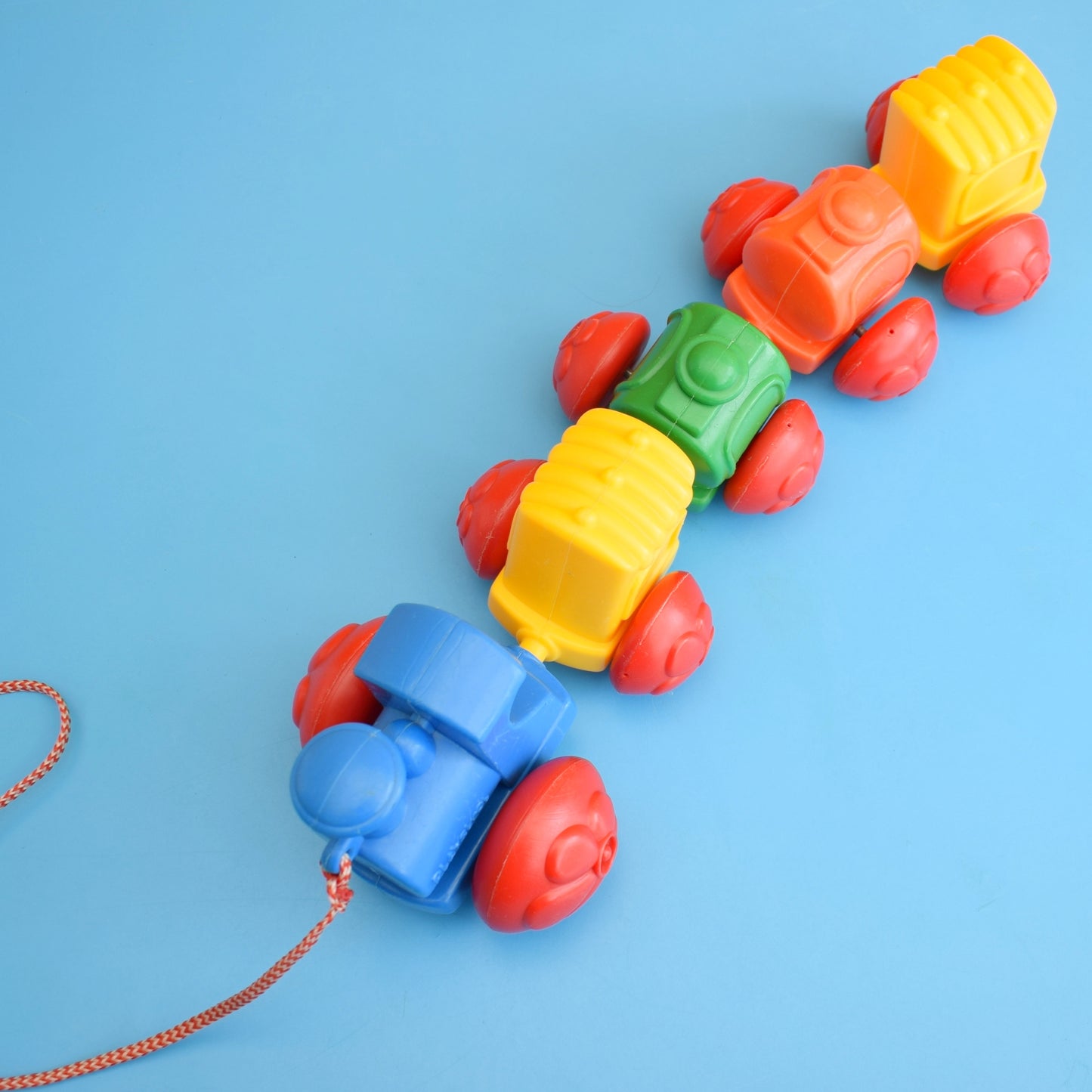 Vintage 1980s Wibbly Wobbly Train Toy- Playskool by Pineapple Retro