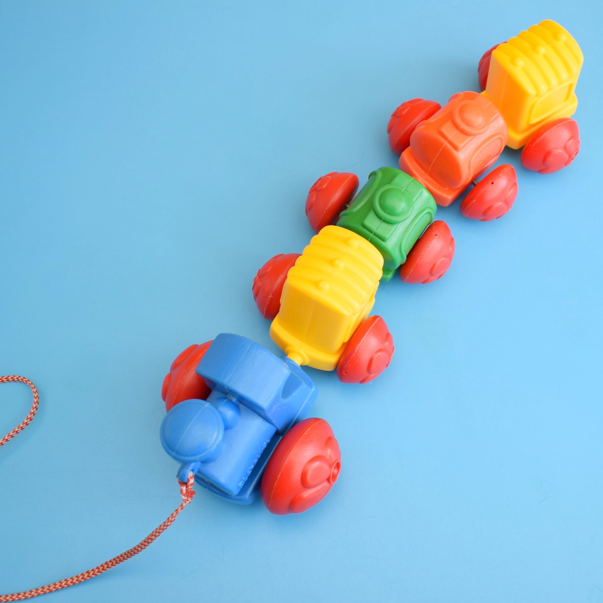 Vintage 1980s Wibbly Wobbly Train Toy- Playskool by Pineapple Retro