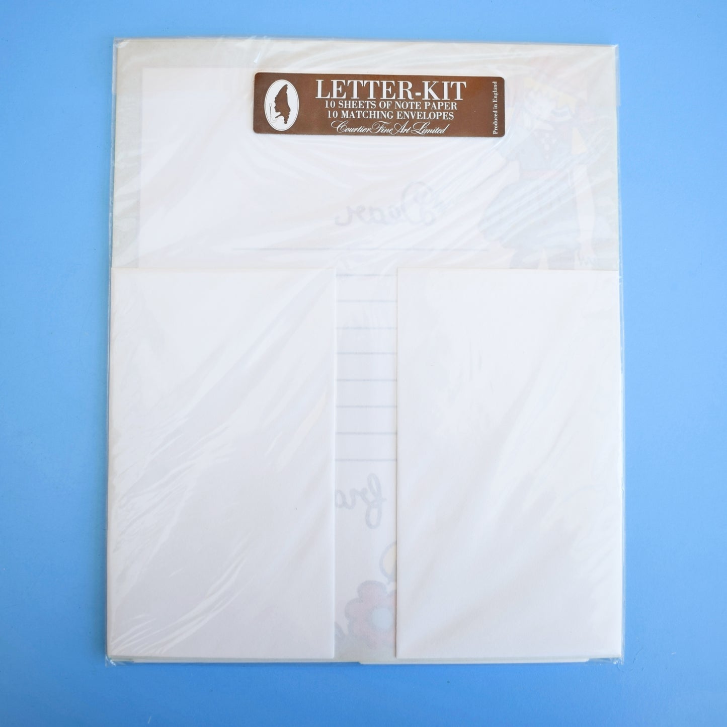 Vintage 1970s Writing Paper Sets - Unused - Trains/ Girl - Great Party Invites