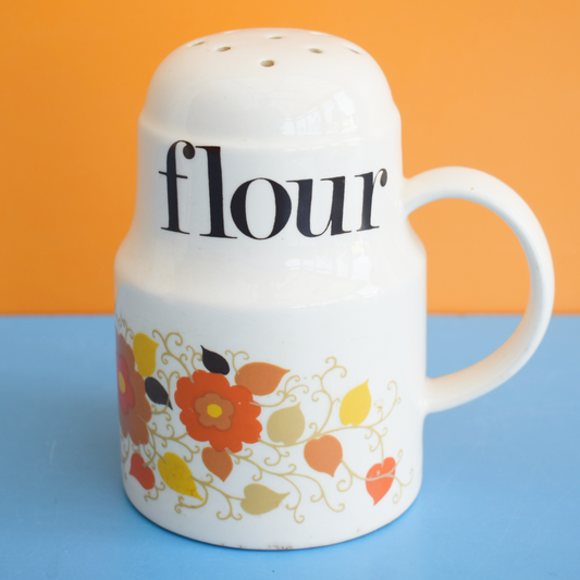 Vintage 1960s Crown Devon Flower Power -  Shakers