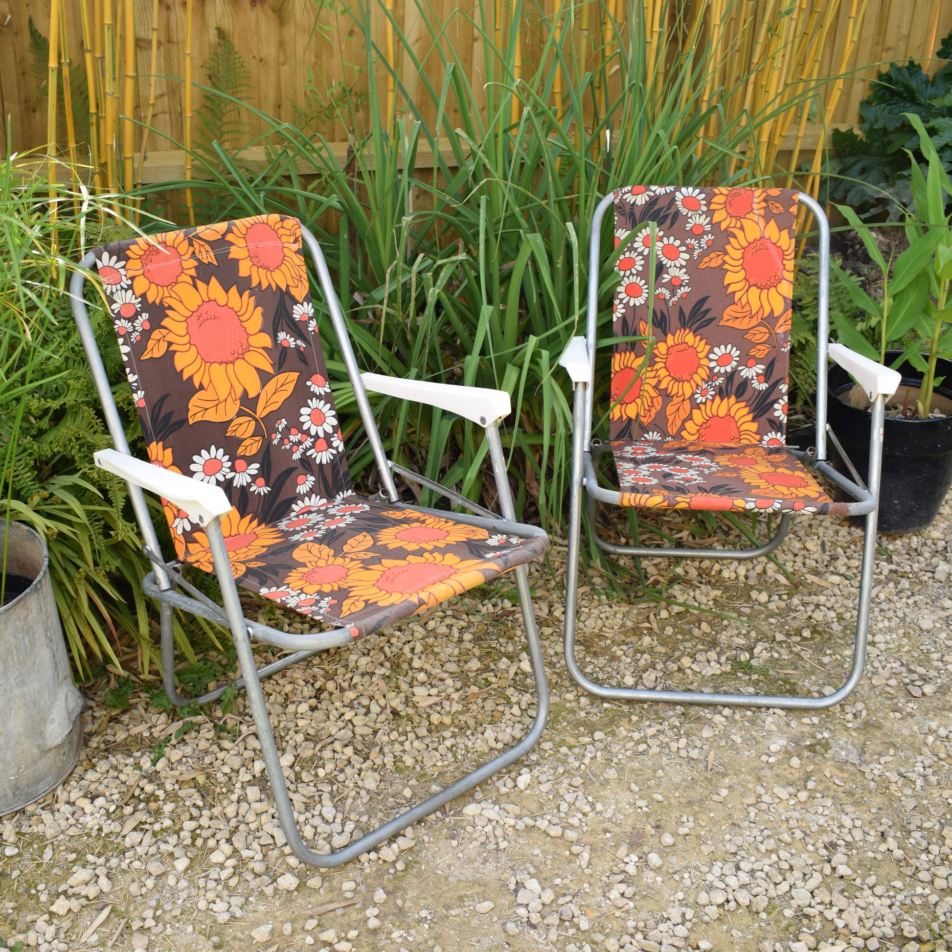Vintage garden deals chairs for sale
