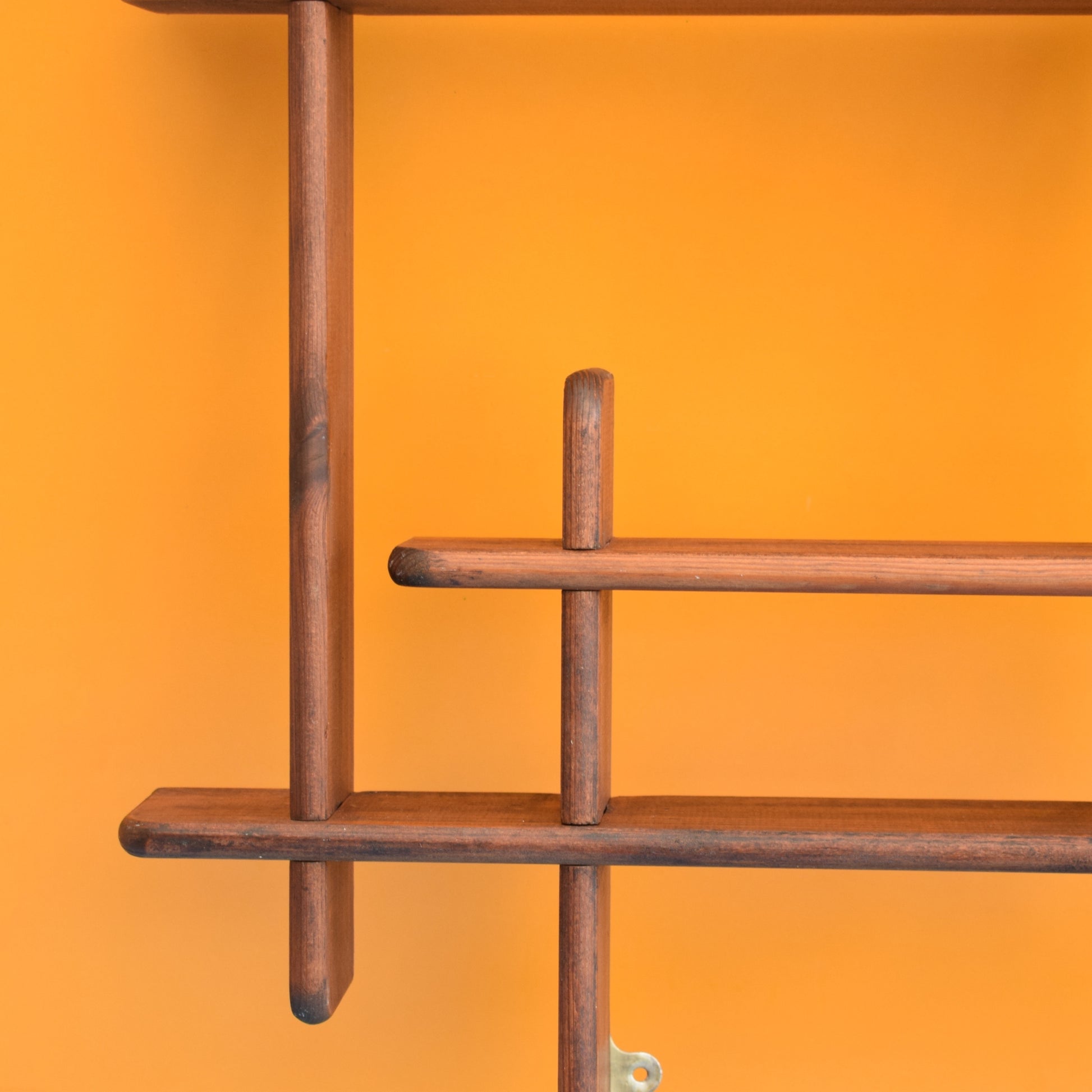 Vintage 1960s Gaybox Wooden Small Shelving Unit by Pineapple Retro