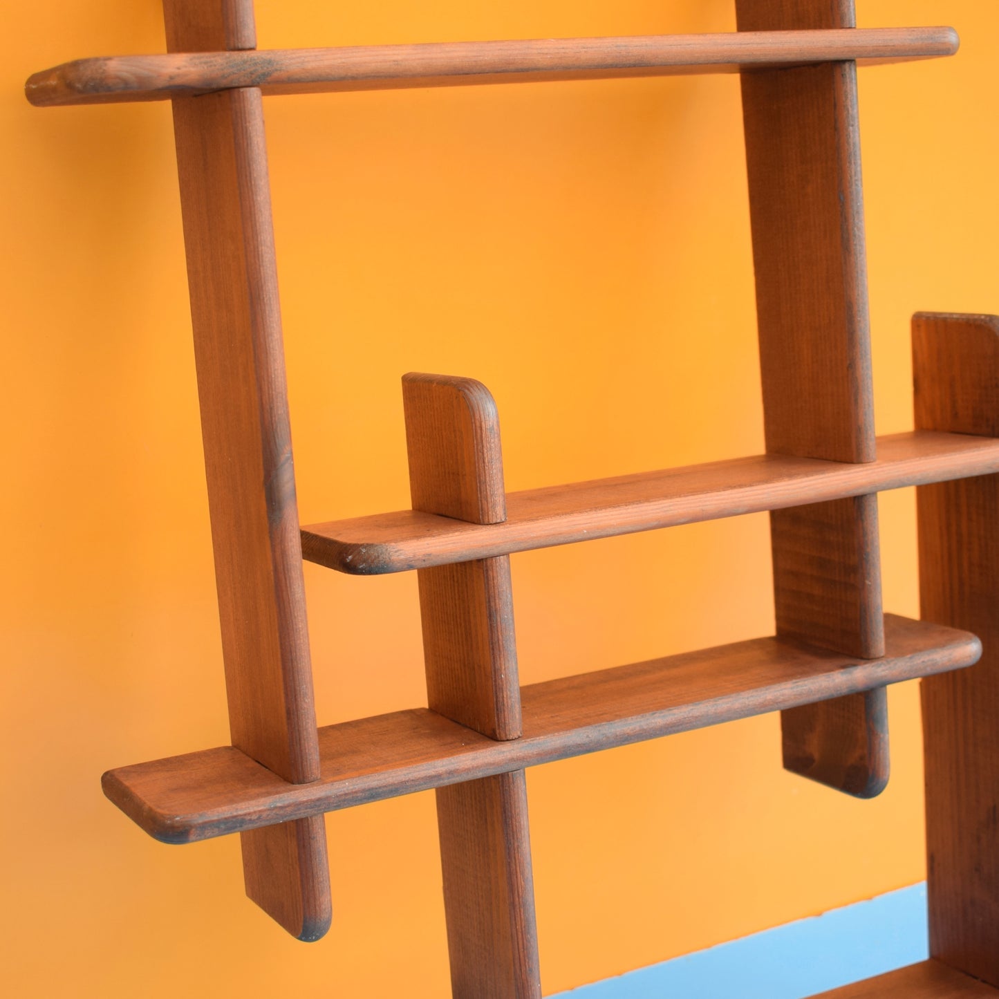 Vintage 1960s Gaybox Wooden Small Shelving Unit by Pineapple Retro
