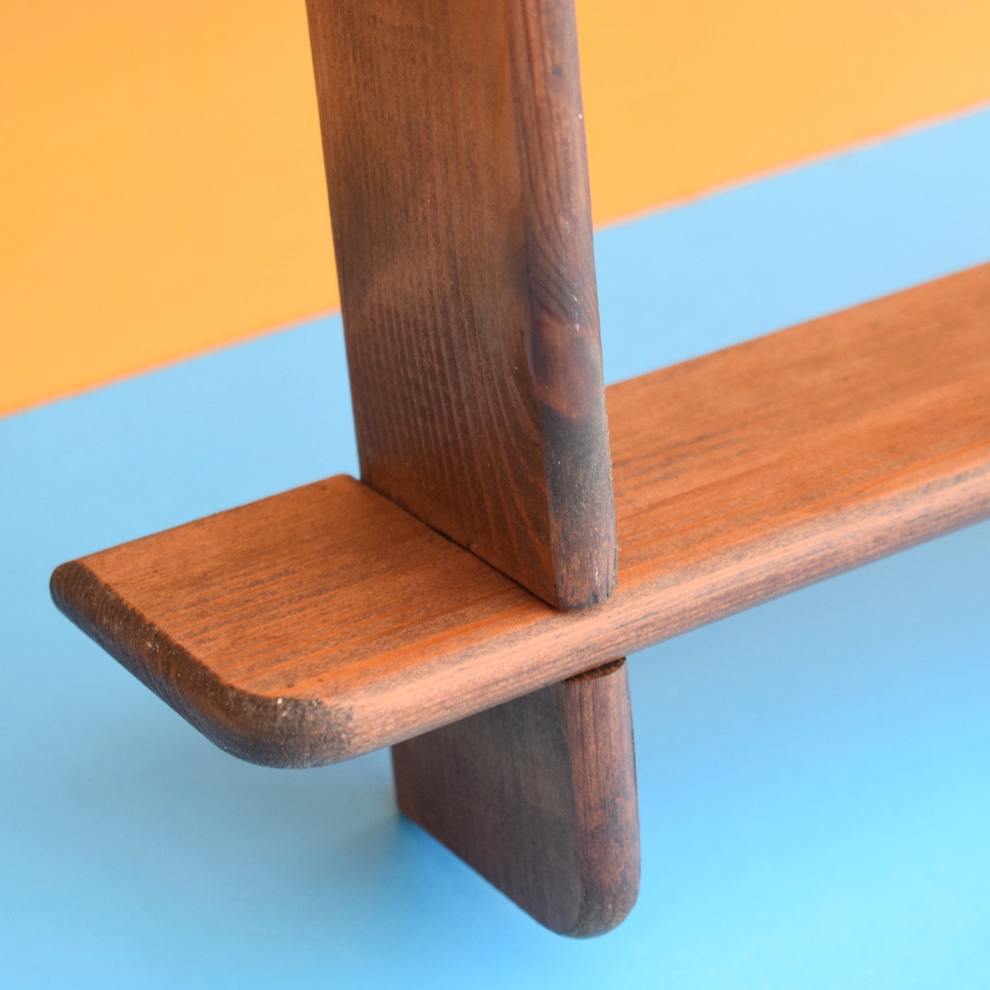 Vintage 1960s Gaybox Wooden Small Shelving Unit by Pineapple Retro