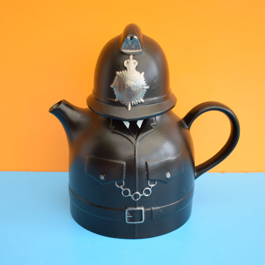 Vintage 1990s Policeman Teapot - Carltonware