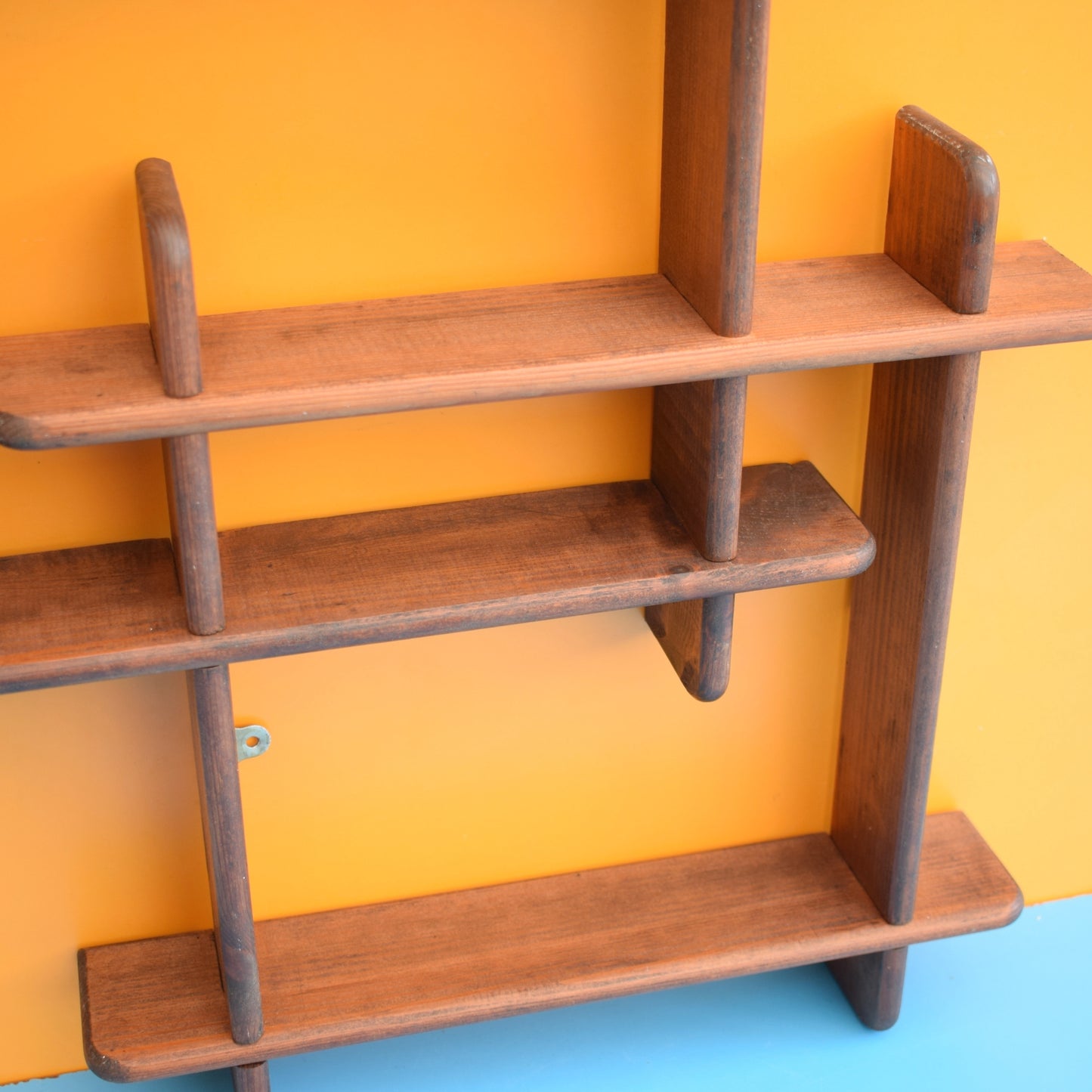 Vintage 1960s Gaybox Wooden Small Shelving Unit by Pineapple Retro