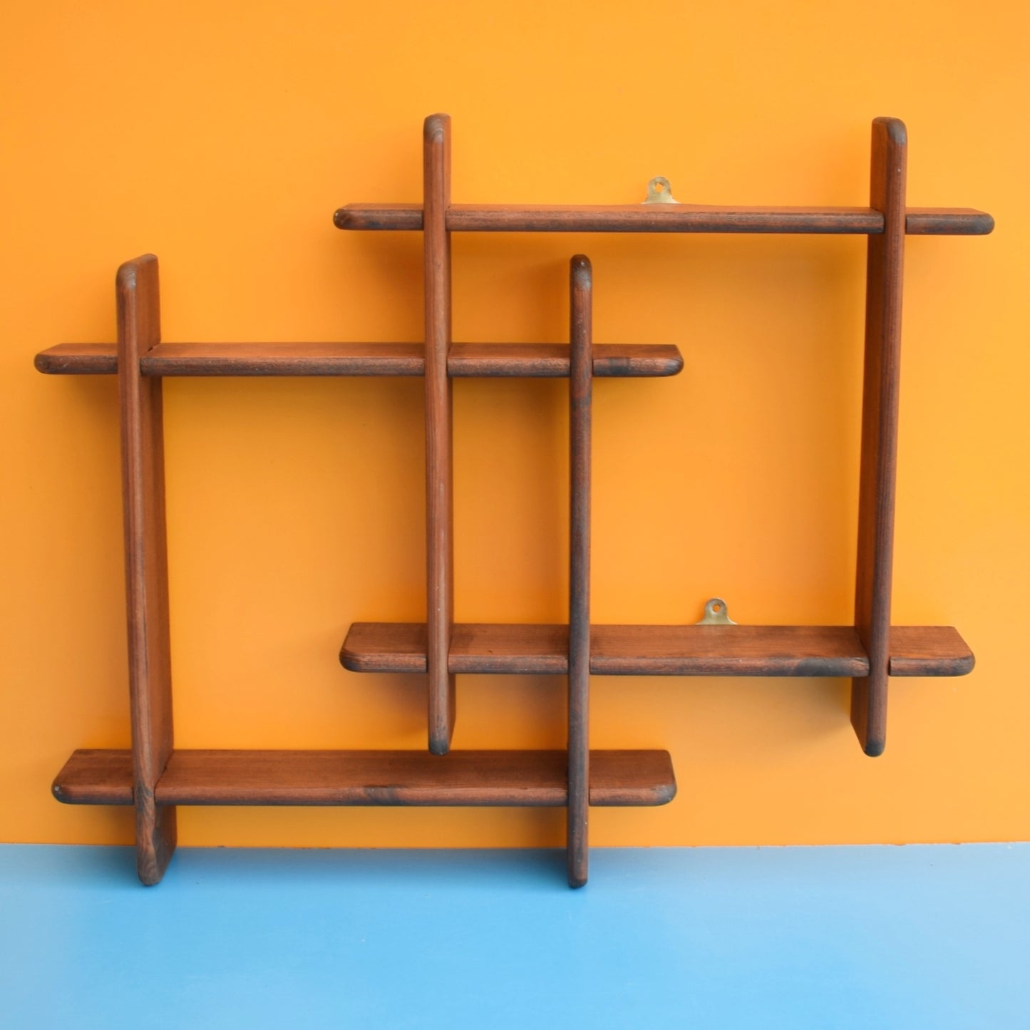 Vintage 1960s Gaybox Wooden Small Shelving Unit by Pineapple Retro