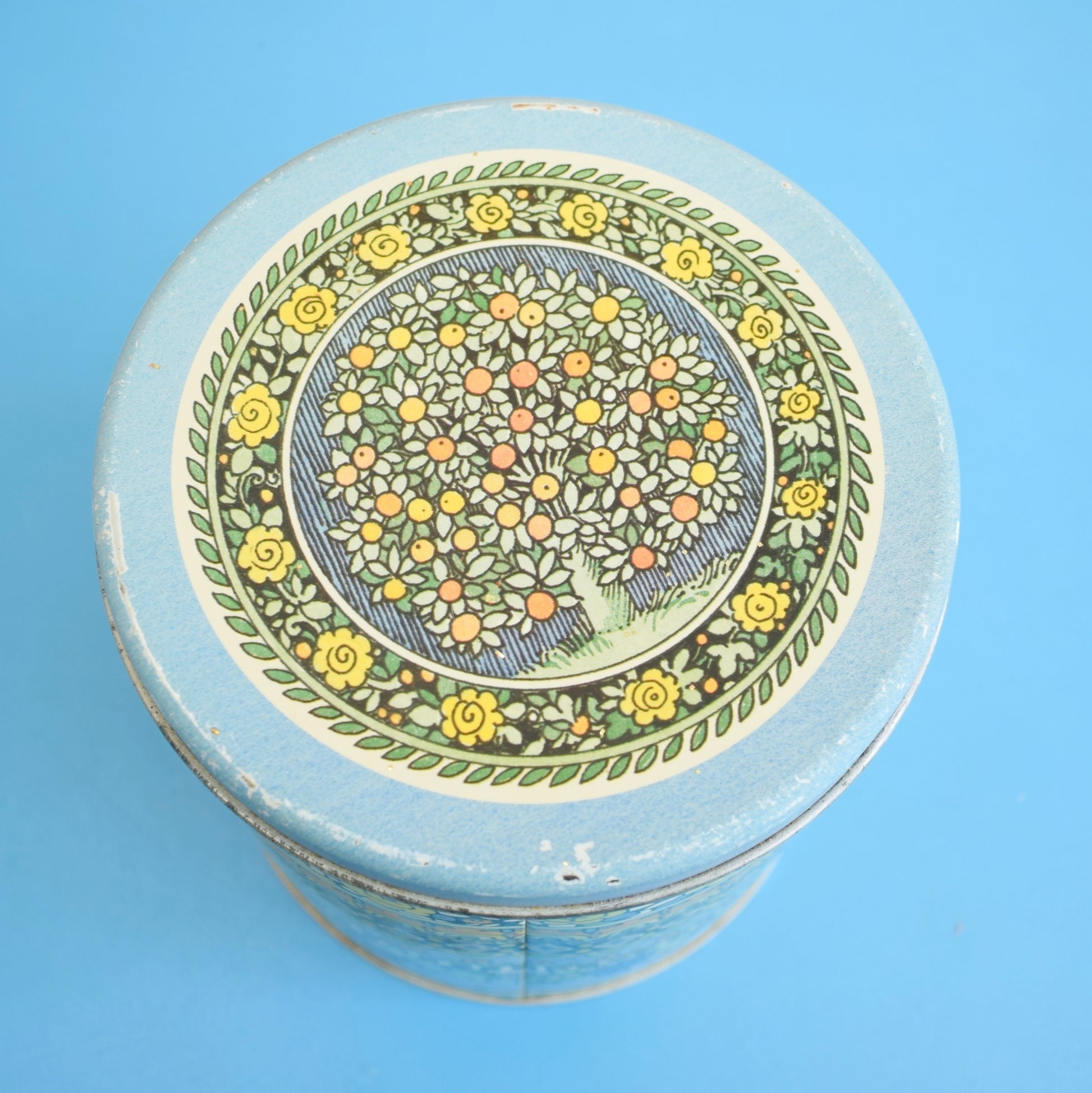 Vintage 1990s Metal Tin - National Trust - Pat Albeck by Pineapple Retro