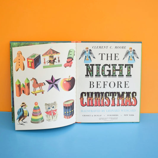 Vintage 1940s Book - Nightmare Before Christmas