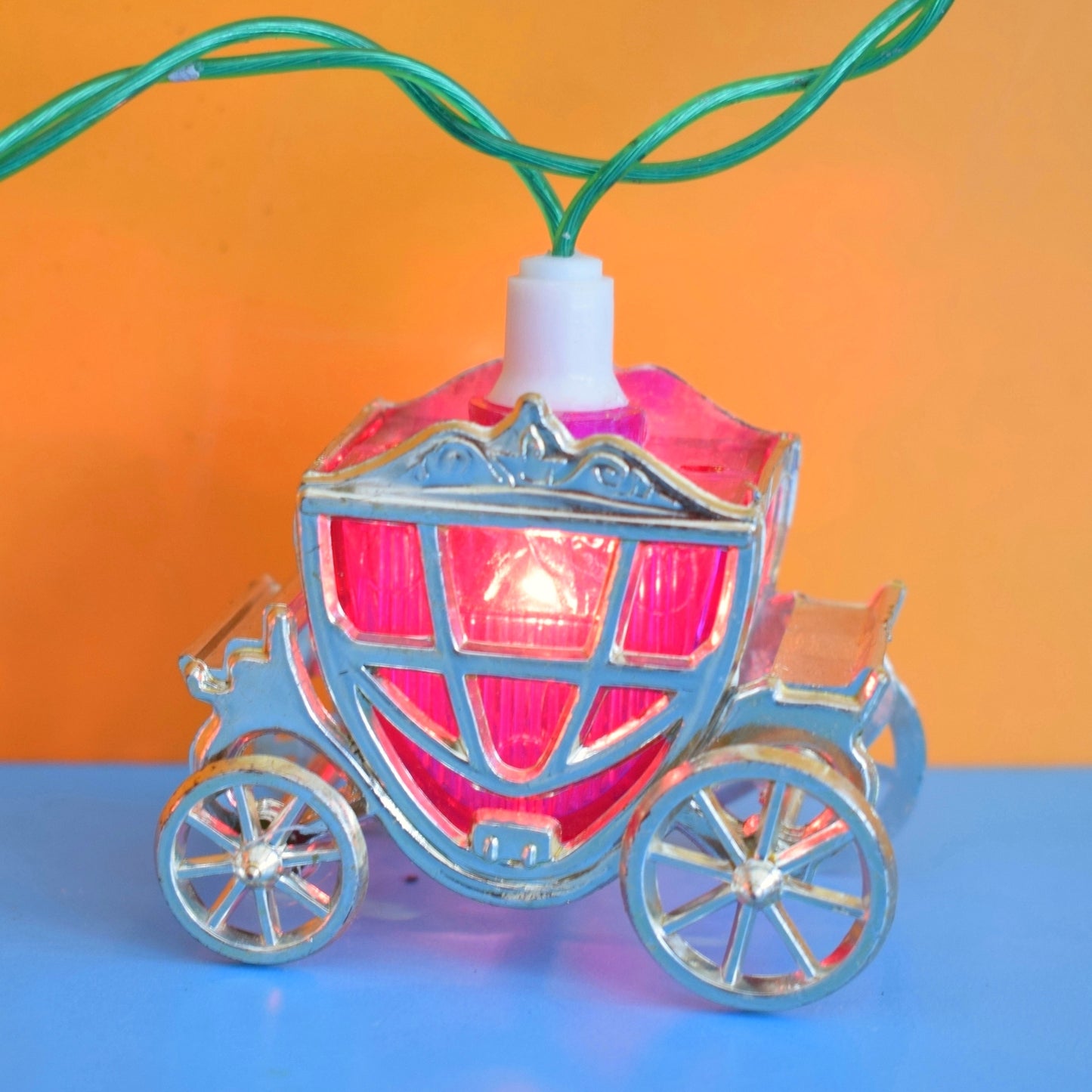 Vintage 1970s Special String Lights - Cinderella Carriages By Pifco