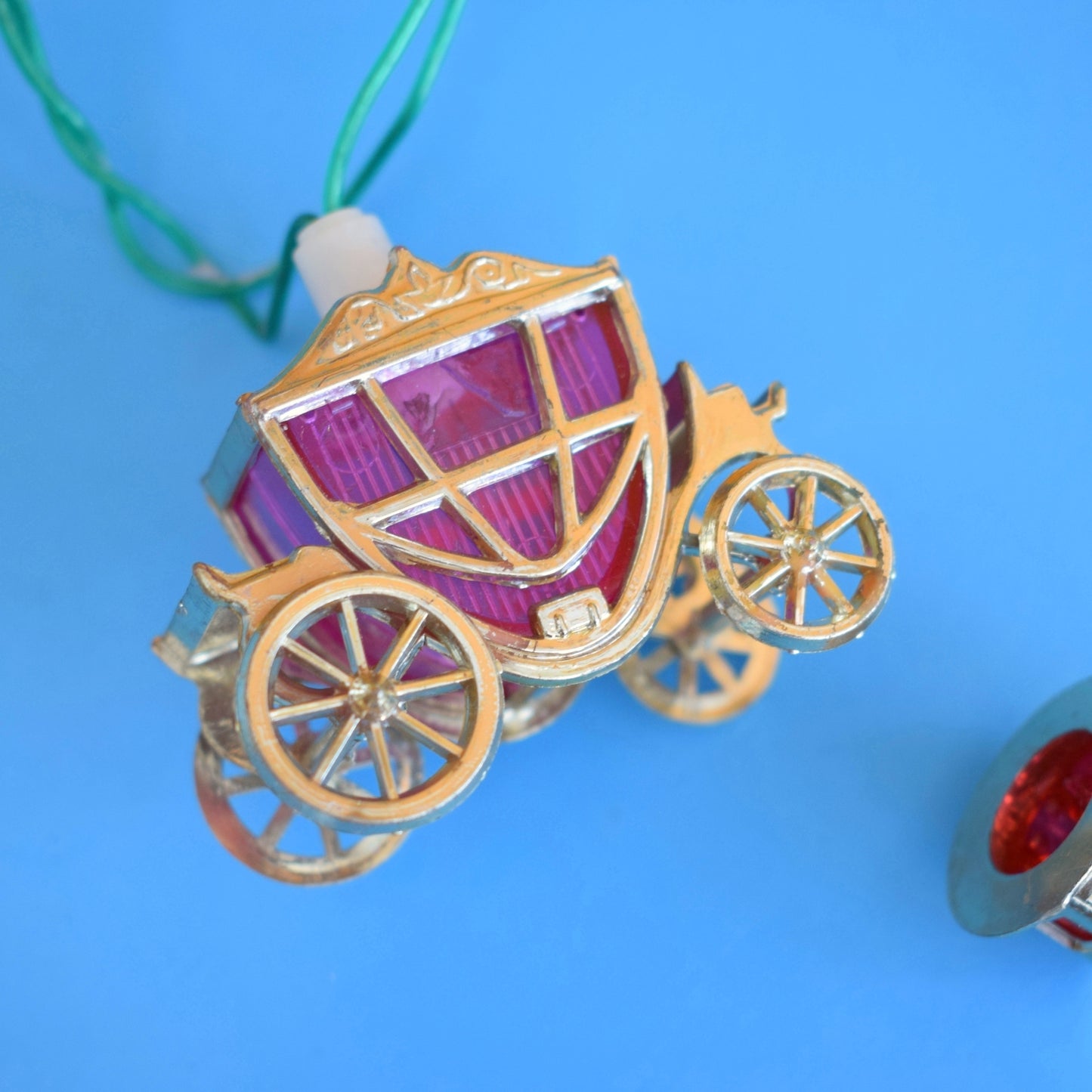 Vintage 1970s Special String Lights - Cinderella Carriages By Pifco