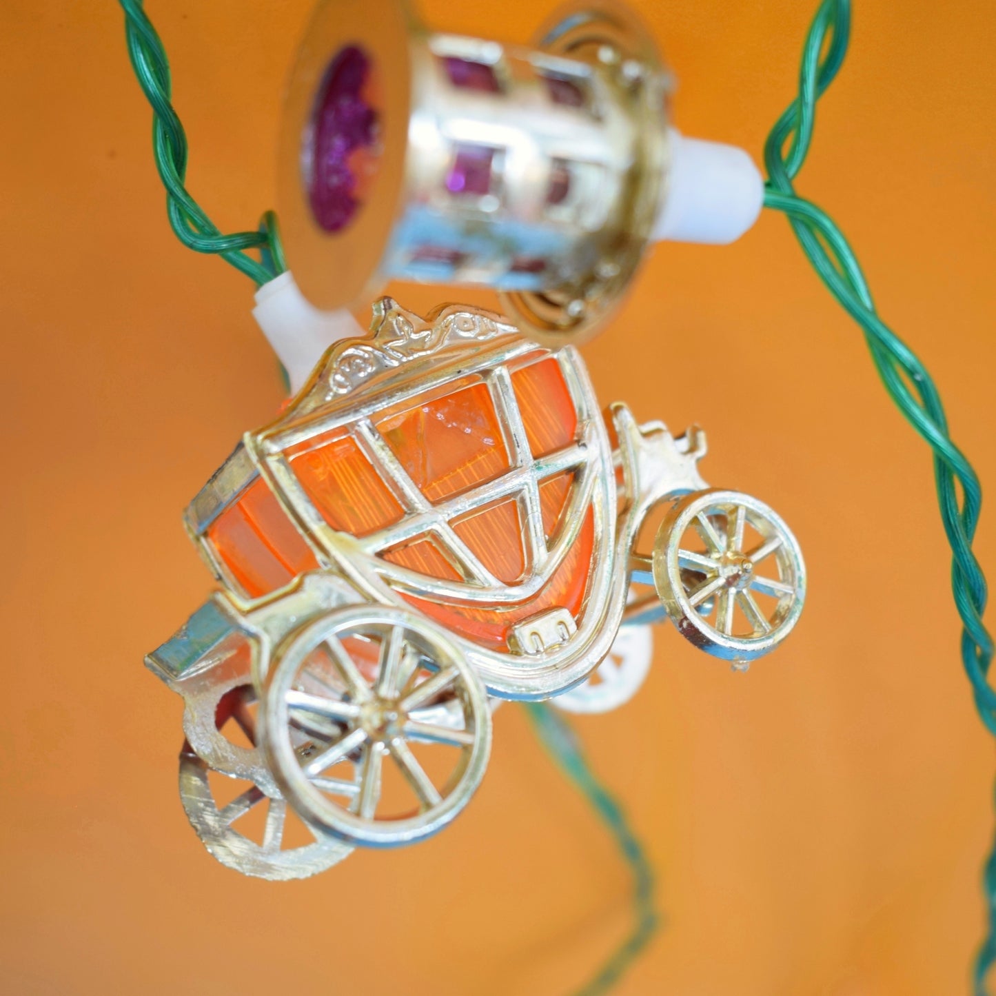 Vintage 1970s Special String Lights - Cinderella Carriages By Pifco
