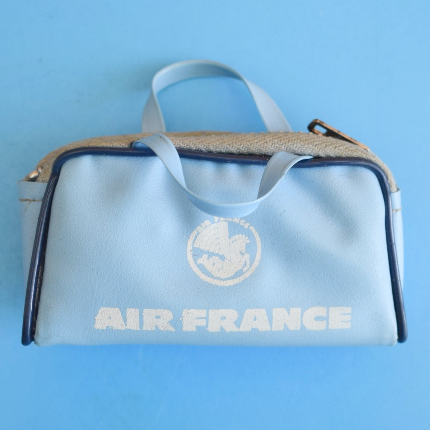 Vintage 1970s Sindy Pants / Air France Bag