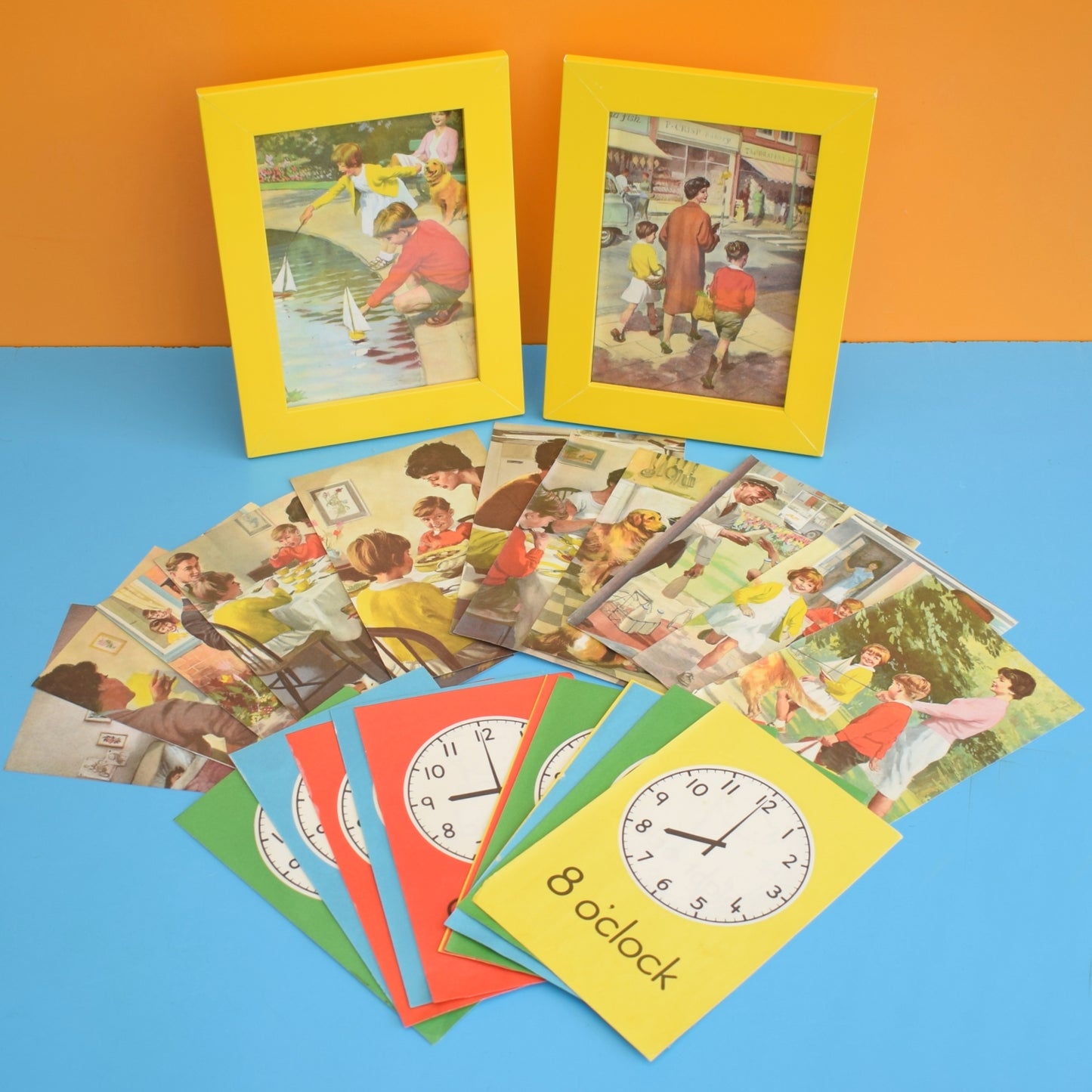 Vintage 1950s Ladybird Book Craft Pack- What Time is It