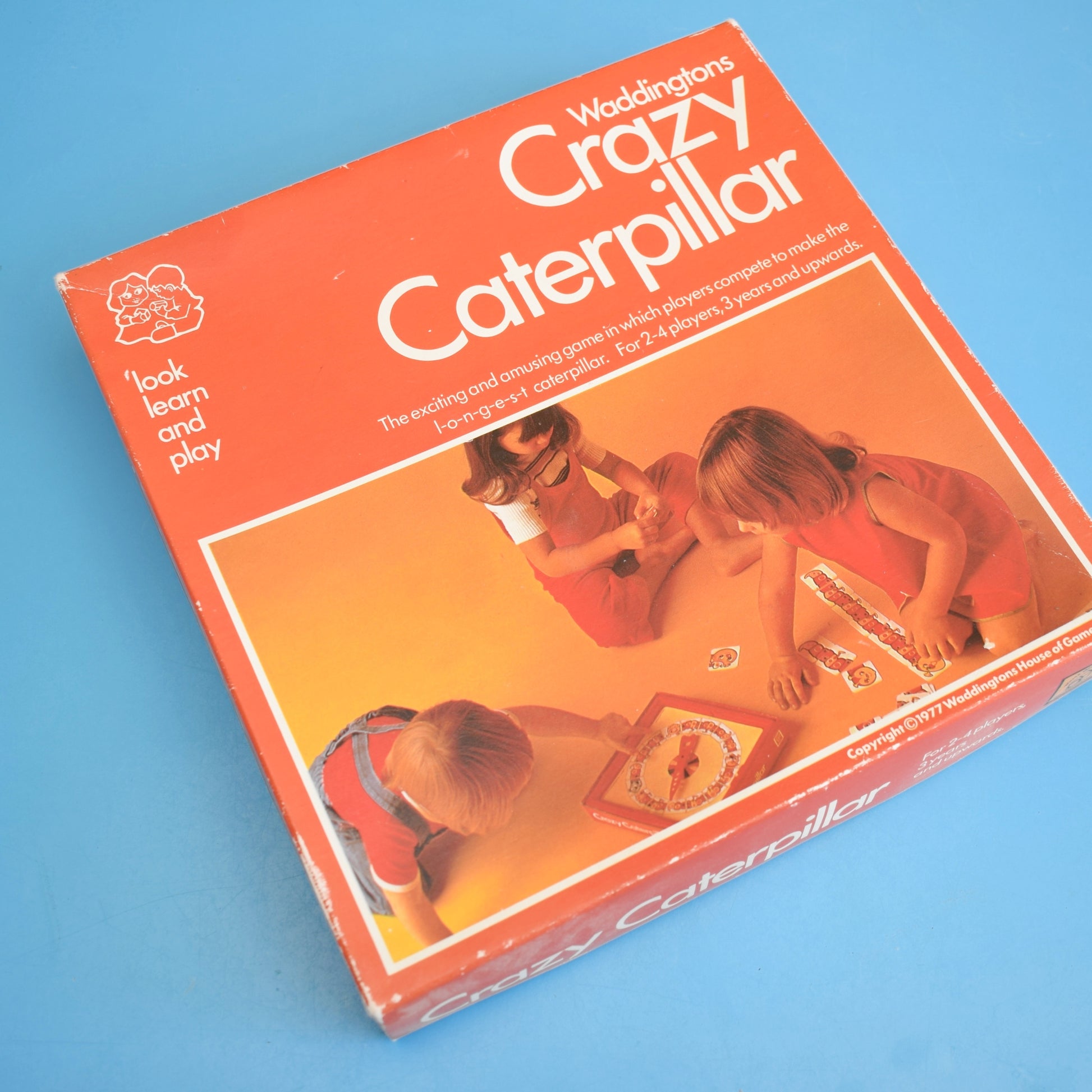 Vintage 1970s Crazy Caterpillar Game- Boxed by Pineapple Retro