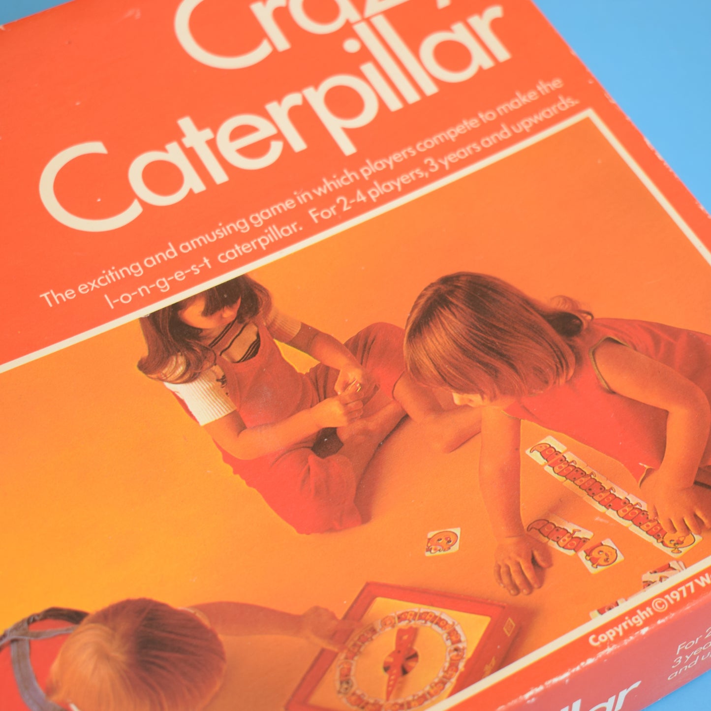 Vintage 1970s Crazy Caterpillar Game- Boxed by Pineapple Retro