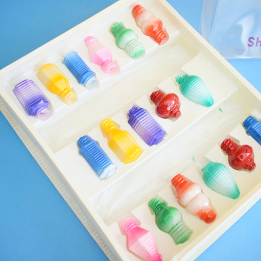 Vintage 1950s Christmas Glass String Light Covers- Swan