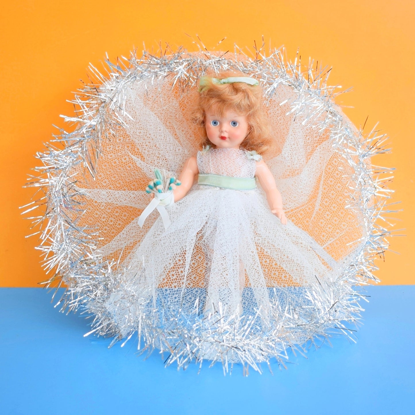 Vintage 1950s Angel / Fairy Figure - Rosebud Doll - Beuatiful