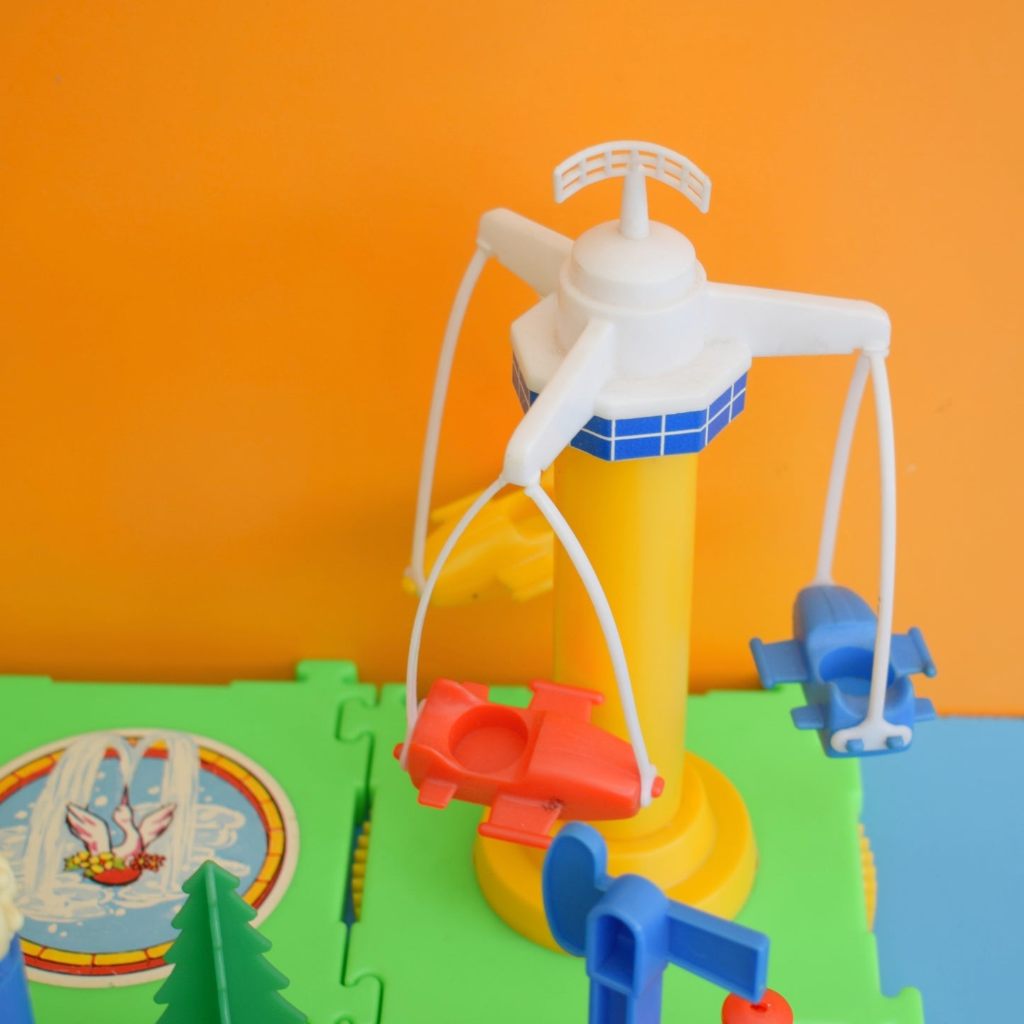 Vintage 1970s Merry-Go-Round - Fairground Set - Bandi