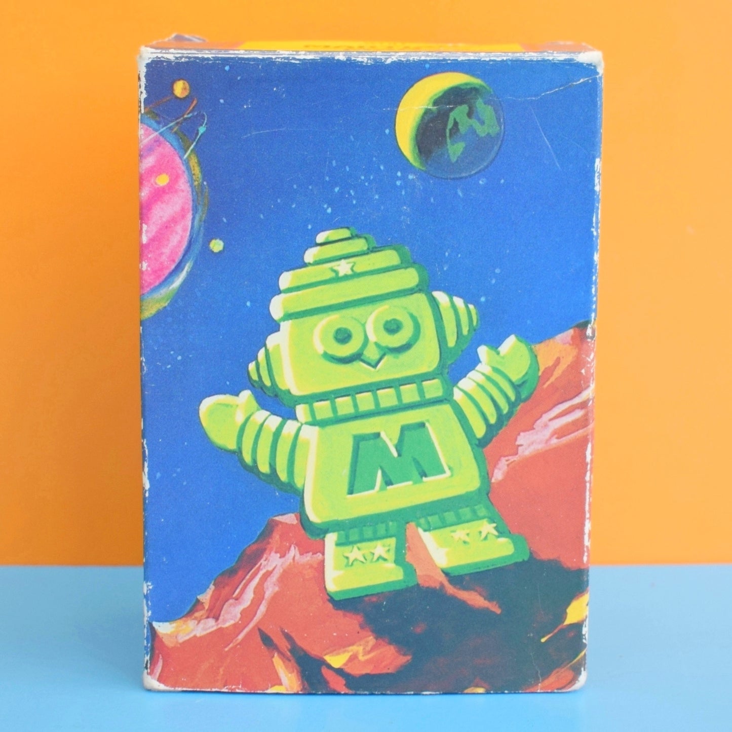 Vintage 1980s Avon Robot/ Space Invaders / Martian - Boxed