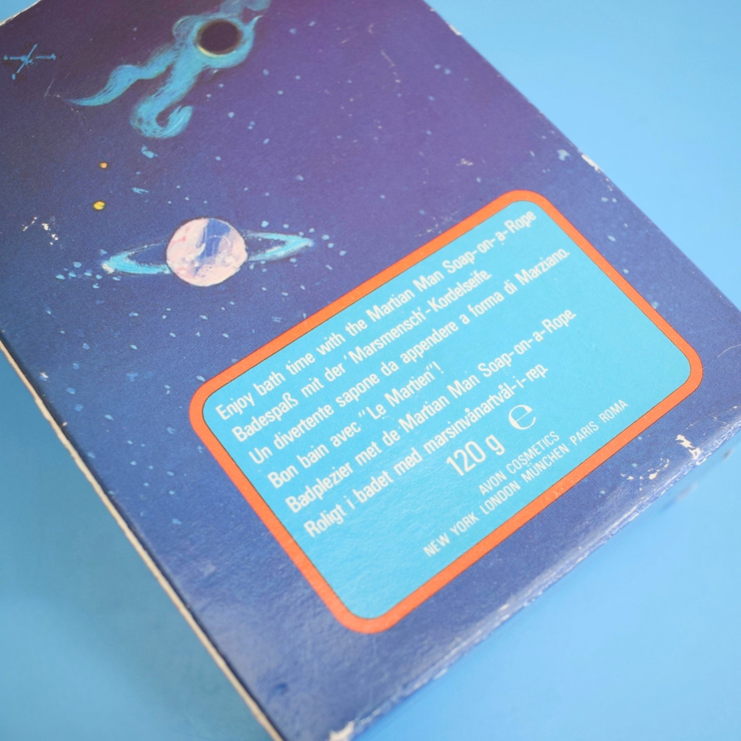 Vintage 1980s Avon Robot/ Space Invaders / Martian - Boxed