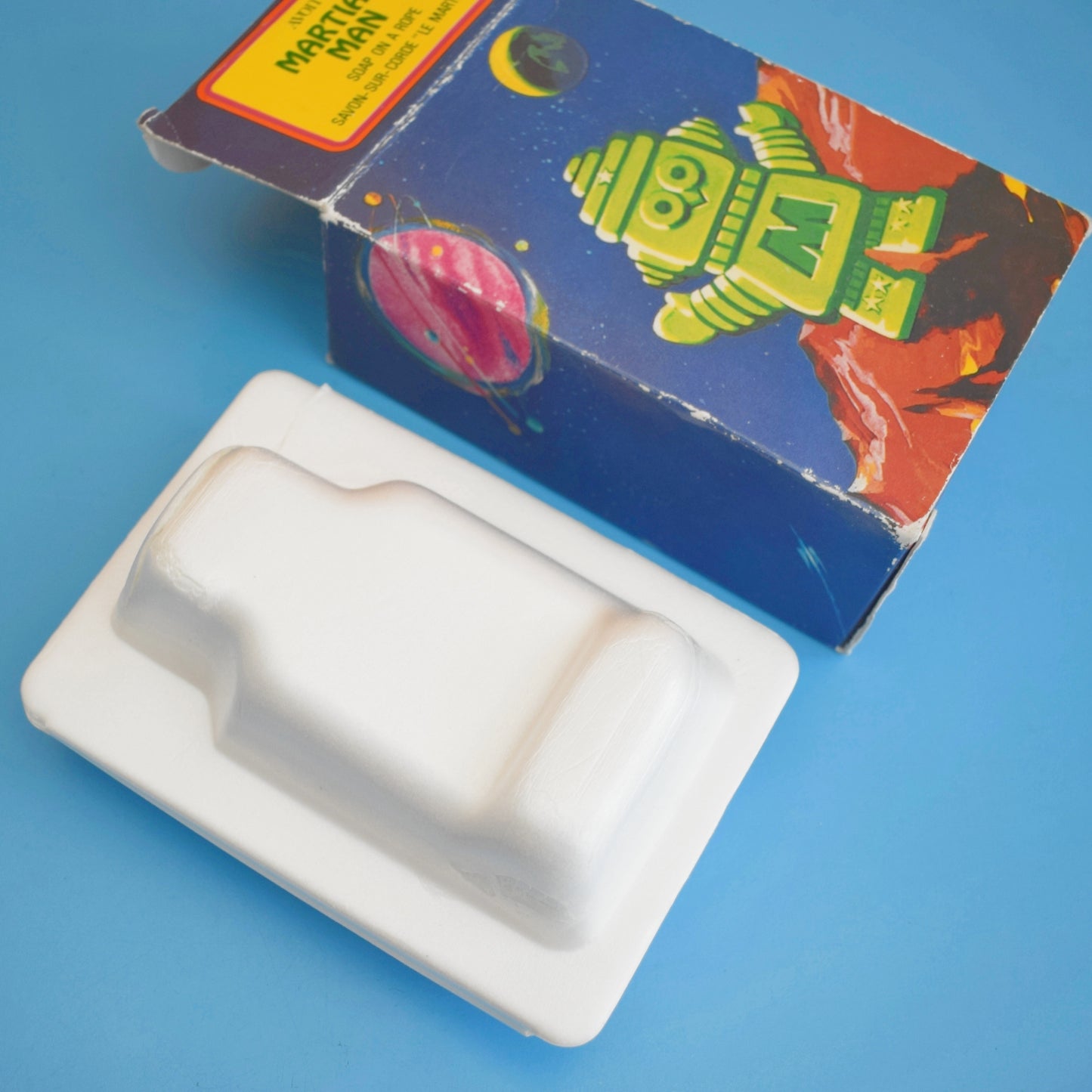 Vintage 1980s Avon Robot/ Space Invaders / Martian - Boxed