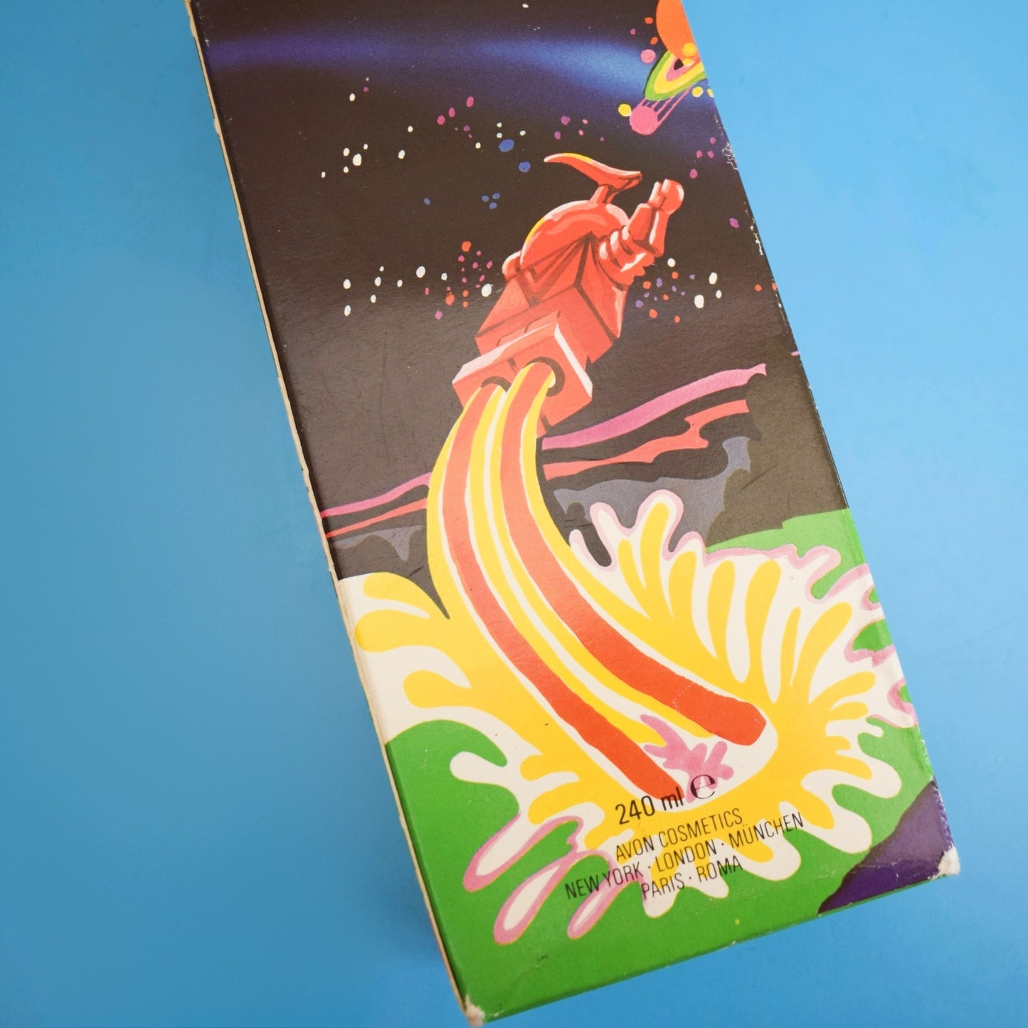 Vintage 1980s Avon Robot/ Space Invaders / Martian - Boxed