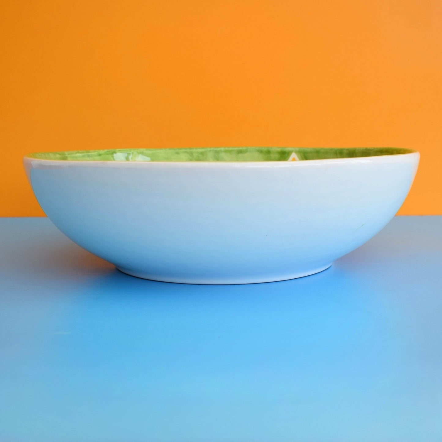 Vintage 1990s Large Ceramic Sunflower Bowl - BHS