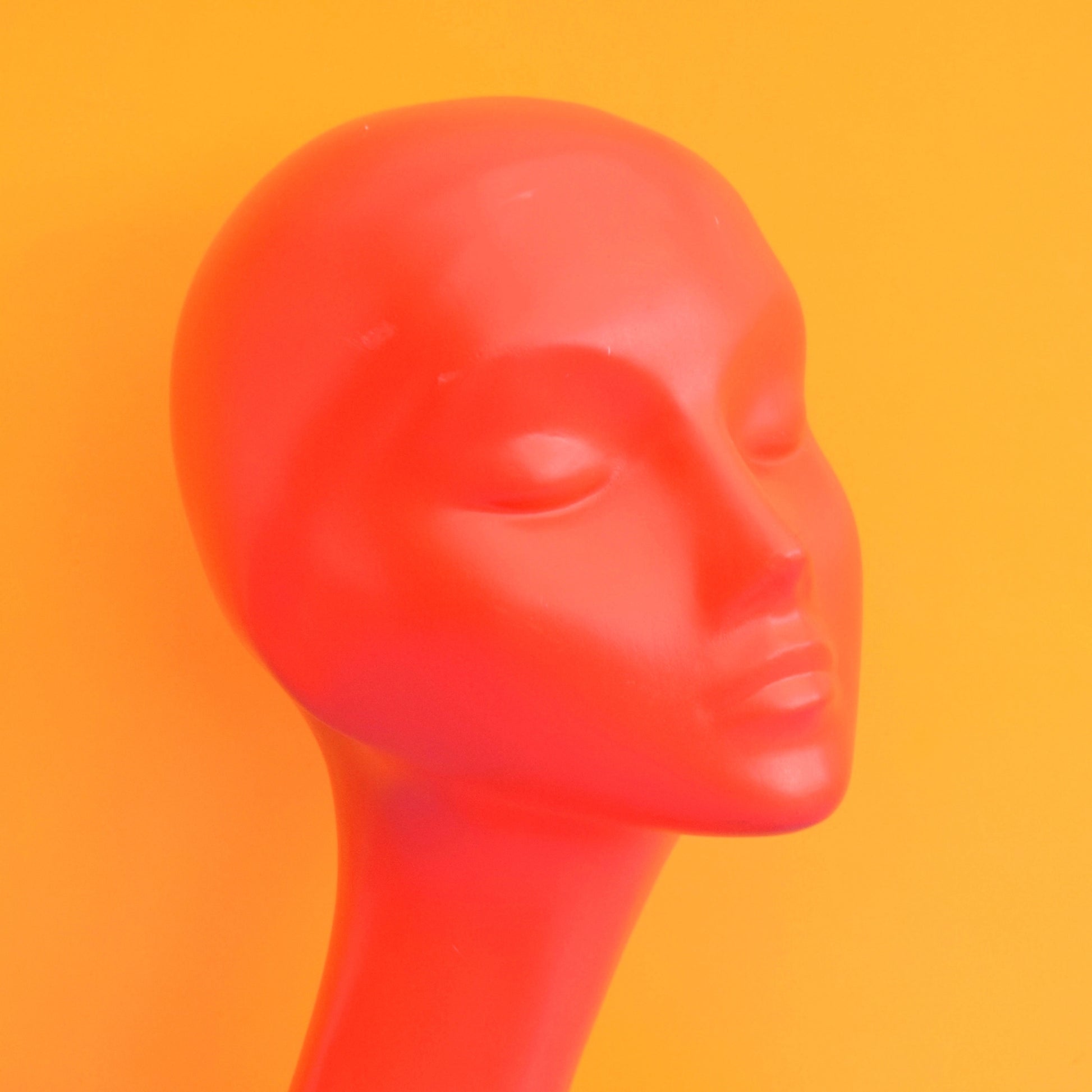 Vintage 1960s Swan Neck Mannequin - Retail Display - Red by Pineapple Retro