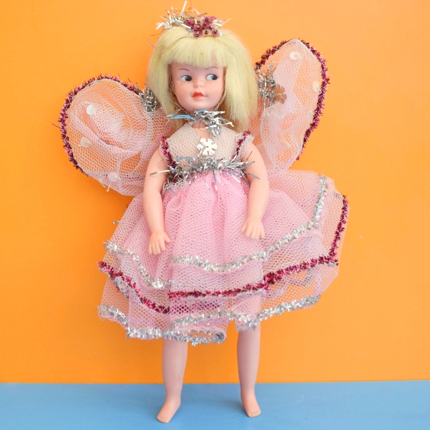 Vintage 1960s Patch Doll - Sindy's Sister - Original Fairy Costume - Rare