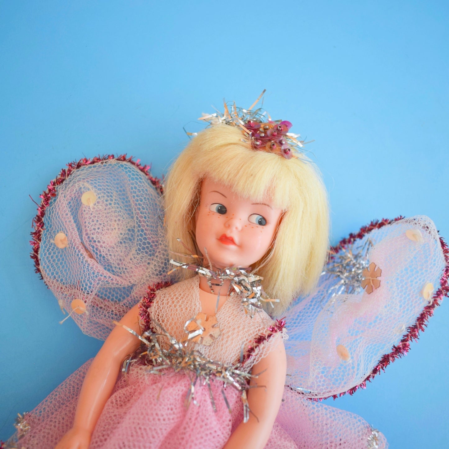 Vintage 1960s Patch Doll - Sindy's Sister - Original Fairy Costume - Rare