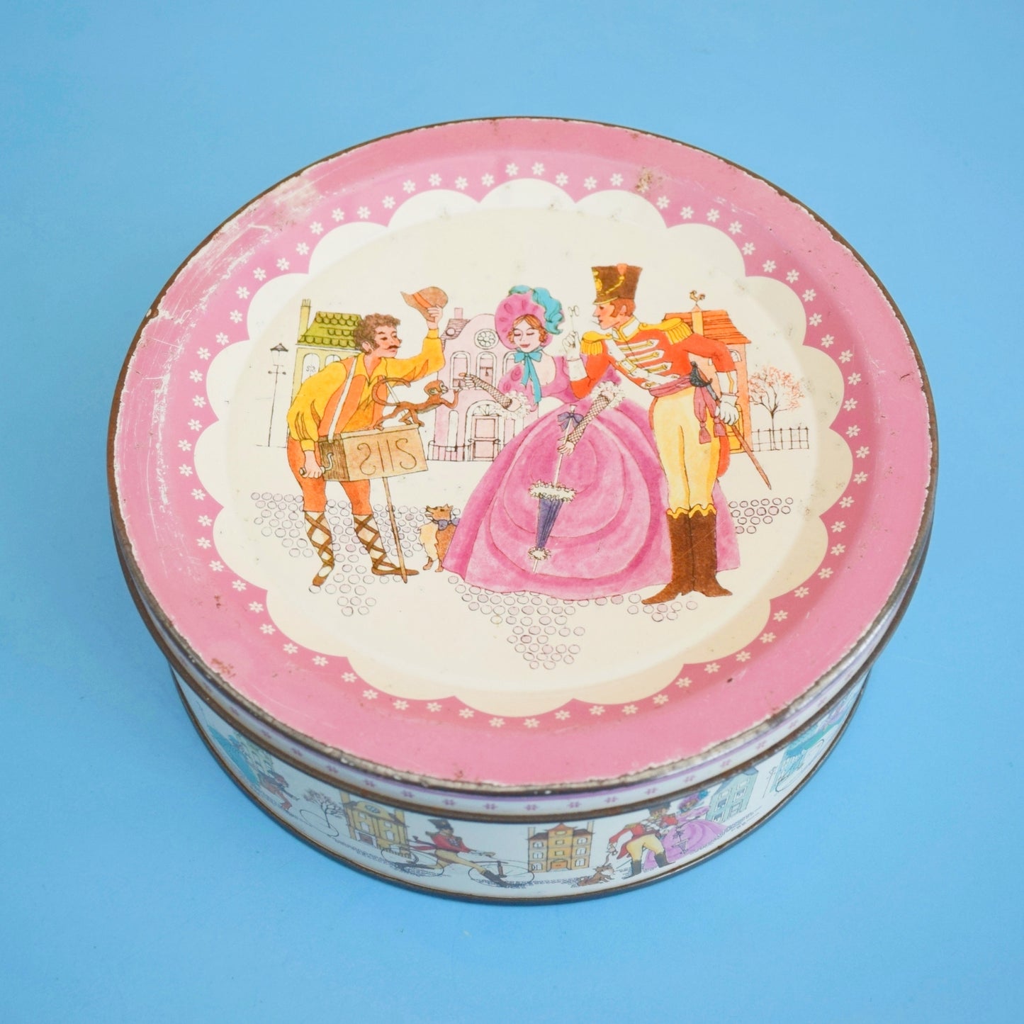 Vintage 1970s Quality Street Tins & New Chocolates .