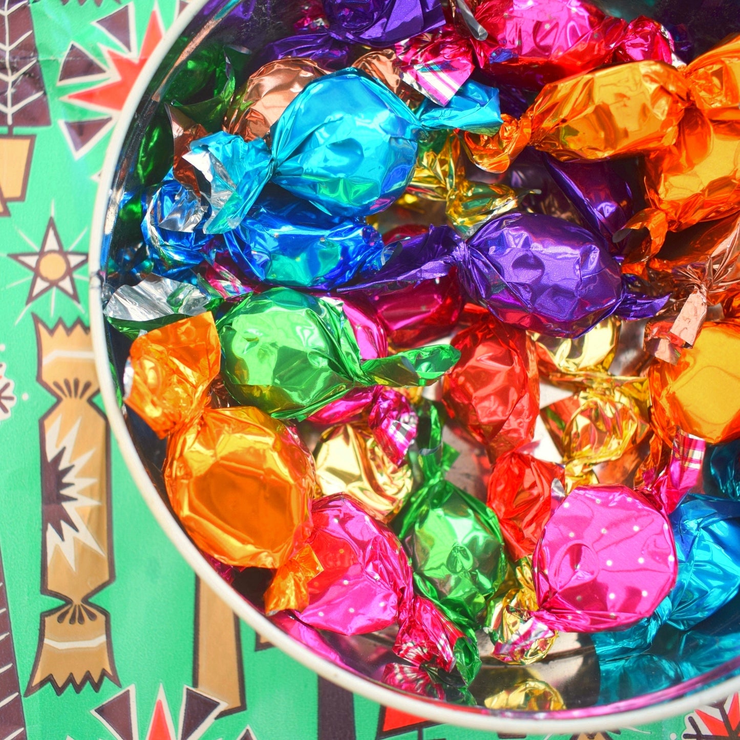 Vintage 1970s Quality Street Tins & New Chocolates ..