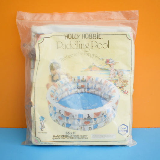 Vintage 1970s Unused Paddling Pool - Holly Hobbie