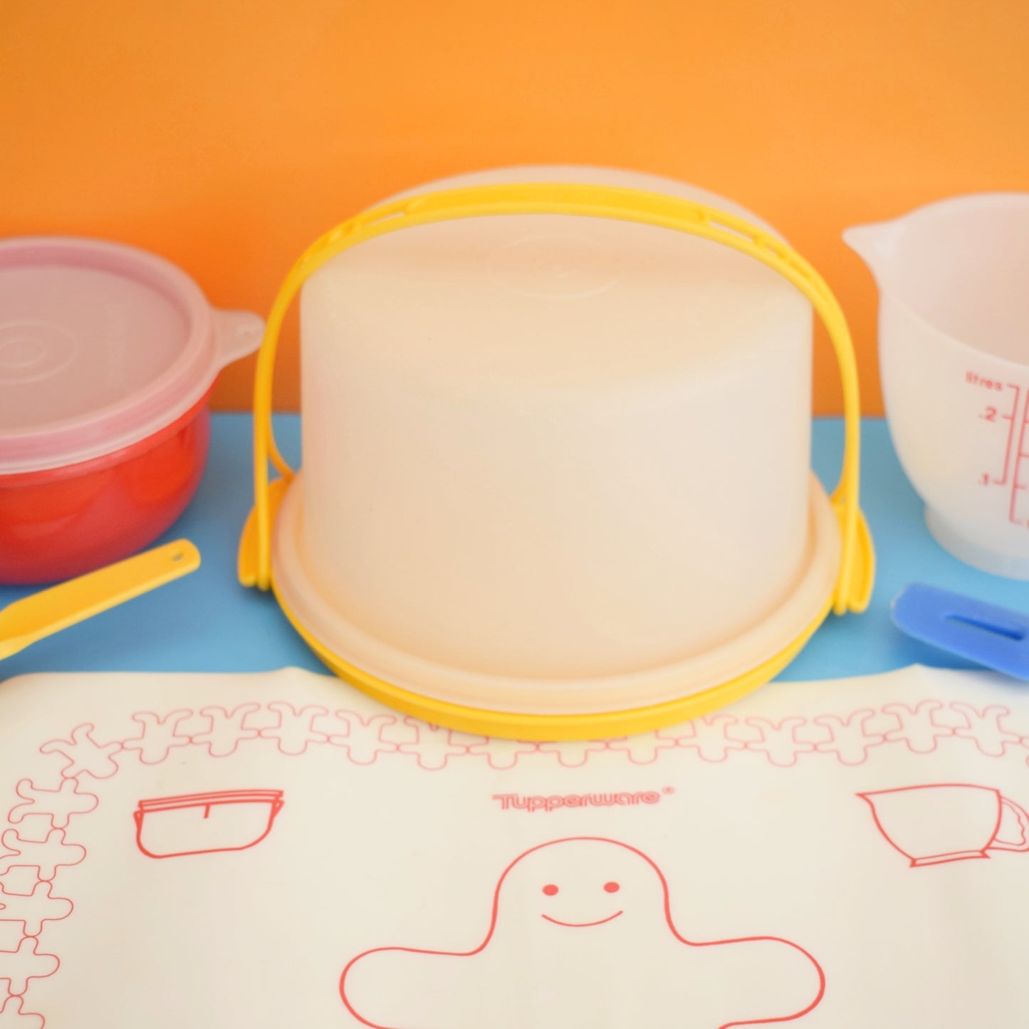 Vintage 1980s Tupperware Kids Set- Baking / Cooking