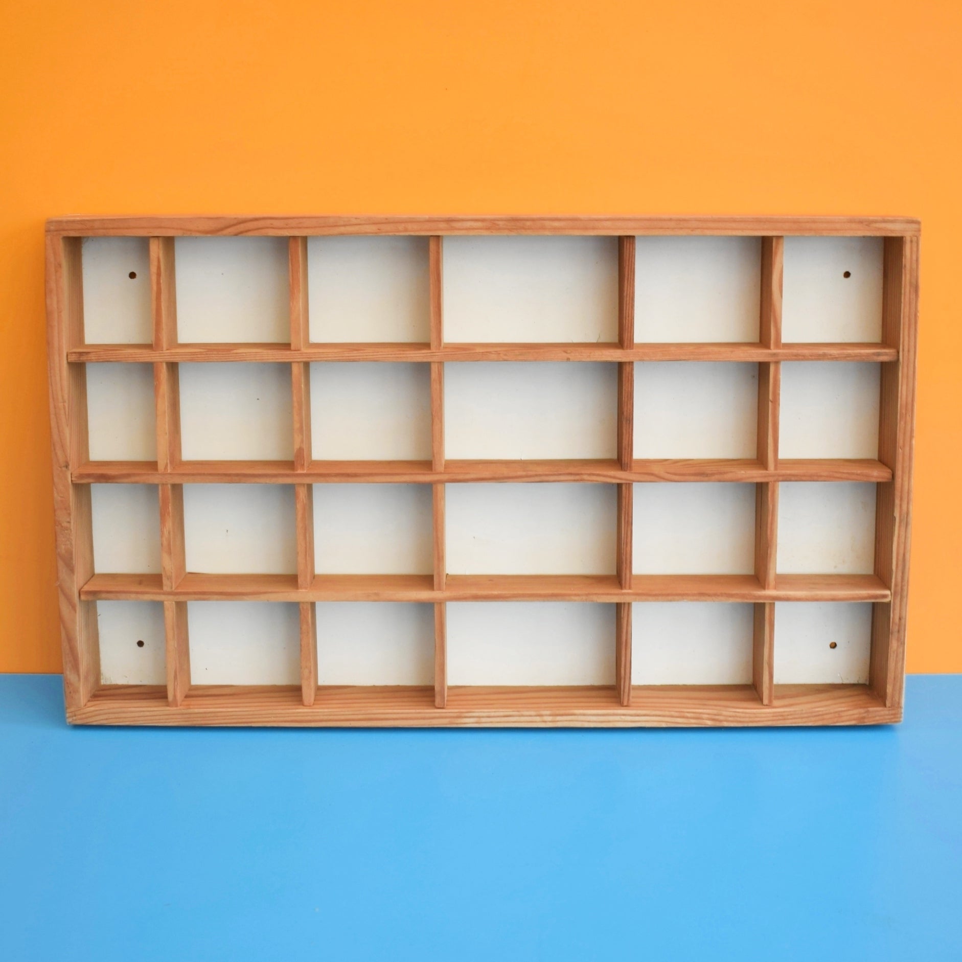 Vintage 1990s Wooden Display Unit - Ikea & Fisher Price Collection by Pineapple Retro