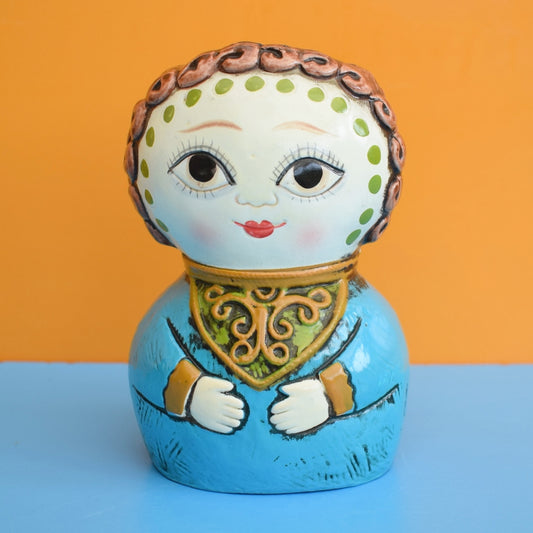 Vintage 1960s Pride Creations Pencil Holder - Lady Figure - Laurids Lonborg